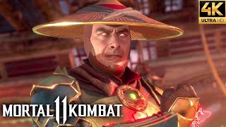 Mortal Kombat 11 - Raiden All Fatalities, Brutalities, Intros, Victory Poses & More 4K 60Fps