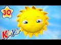 Mr Sun | Plus Lots More Nursery Rhymes | COMPILATION by KiiYii | Songs For Children