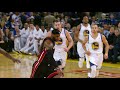 LeBron's Near Triple-Double Helps the Heat Over the Warriors