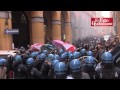 Bologna, scontri tra polizia e centri sociali per la lectio del governatore di Bankitalia