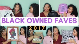 OUR BLACK OWNED FAVES 2017! | HUGE HAUL! | CURLTUREUK
