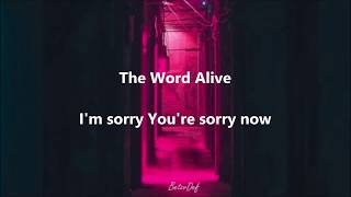 Watch Word Alive Im Sorry Youre Sorry Now video