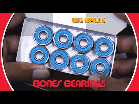 Unboxing Bones Bearings' "BIG BALLS" REDS