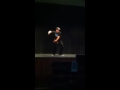 Boy Knucklehead Performs at talent show
