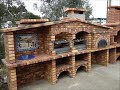 Fabrication de barbecue en brique leopard - youtube