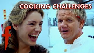 Gordon Challenges Kelly Brook, Ian Wright And Fay Ripley The F Word Gordon Ramsay