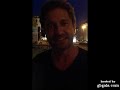 Gerard Butler`s Message to the GB Fan Convention