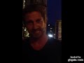 Gerard Butler`s Message to the GB Fan Convention
