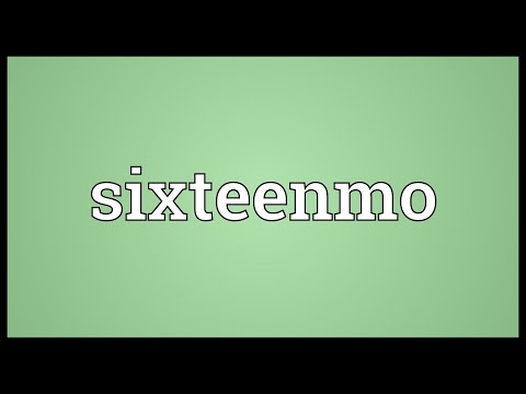 Header of sixteenmo