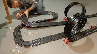 How to Assemble the Carrera Go Electric Slot Car Race Track (DTM Master Class / 