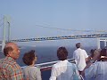 Sailing Under Verrazano-Narrows Bridge Onboard "Caribbean Princess" Cruise Ship