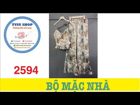 Hướng Dẫn Cắt May Bộ Đồ Mặc Nhà | Ở Nhà Với Tysushop 2594
