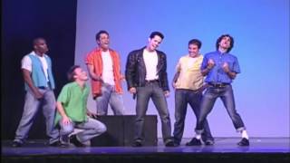Craig Cady as Danny Zuko in Grease