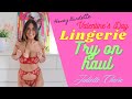 Sexy Valentine‘s Day Lingerie Try on haul with Juliette Claire