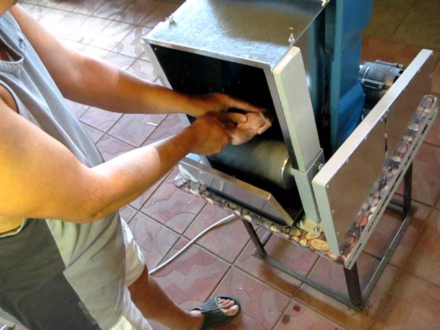 Перосъёмная машина для перепелов своими руками Перосъёмная машина для перепелов своими руками