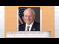 CLIP: Dick Cheney and the One Percent Doctrine