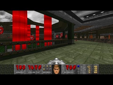 Doom2 Unholy Realms MAP 9 Metallic Bloodline UV-Max in 4:25