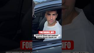 Gianluca Mancini Responds To His Argument With Ivan Juric At The Franchi Stadium.