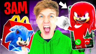 Do Not Order Sonic Happy Meal From Mcdonalds At 3Am? Sonic.exe Attacked Us