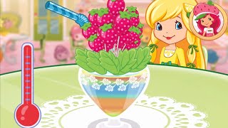 Strawberry Shortcake Bake Shop - Lemon Meringues Frosty Rainbow Slush - Fun Cooking Gameplay