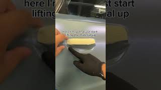 Wrapping A Door With The Handle Still On