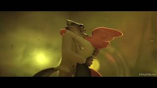 The Bad Guys 2 Scene Wolf And Diane Kiss For The First Time