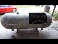 Propane tank smoker / grill trailer build Part 1
