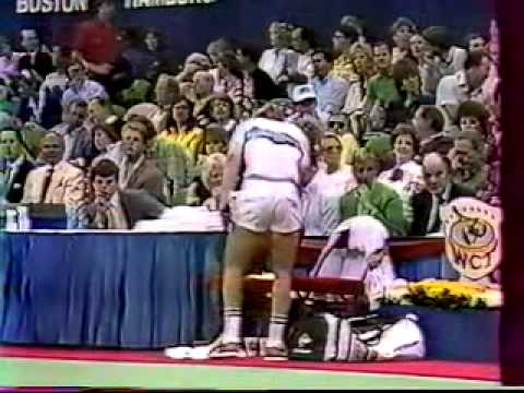 エドバーグ（エドベリ） vs マッケンロー Semi 決勝戦（ファイナル）　 - Dallas 1987 - 11／19