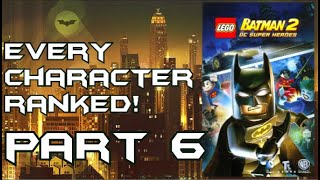 Lego Batman 2 - Every Character Ranked Part 6