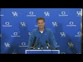 Kentucky Wildcats TV: Coach Cal Press Conference