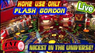 Friday Night Live --Like Brand New Bally Flash Gordon At Tnt Amuts