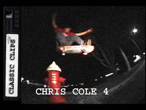 Chris Cole Skateboarding Classic Clips #173 Part 4 NIght Skating