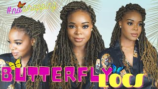 Crochet Butterfly Locs (No Wrapping) Individual Illusion | Toyotress Hair - Ify Yvonne