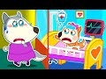 No No Mommy, Don't Leave Baby Alone at the Hospital 🐺 Funny Stories for Kids @LYCANArabic
