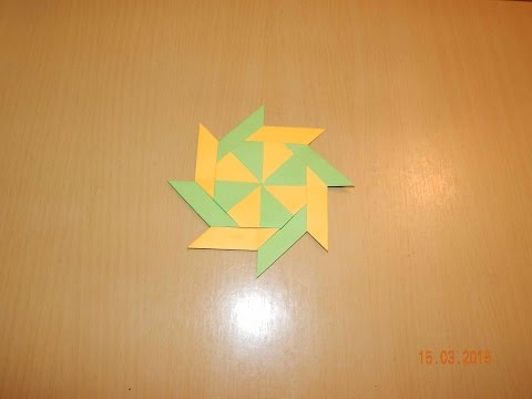 Оригами нож керамбит Оригами нож керамбит