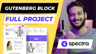 Part 1 Figma To Gutenberg Using Spectra Block Editor & Astra Theme Full Project.