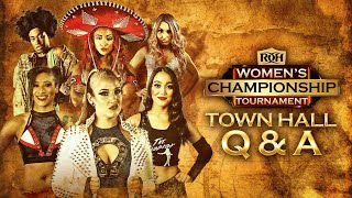 Tournament Town Hall Q&A Pt. 2 on Women's Division Wednesday!