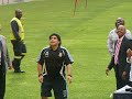 Diego Maradona at Soccer City in Soweto Diego Maradona at Soccer City in Soweto