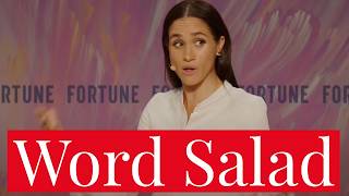Meghan Markles Spews Word Salad Nonsense Touting As Evers Failing Business, Admits Netflix Flop