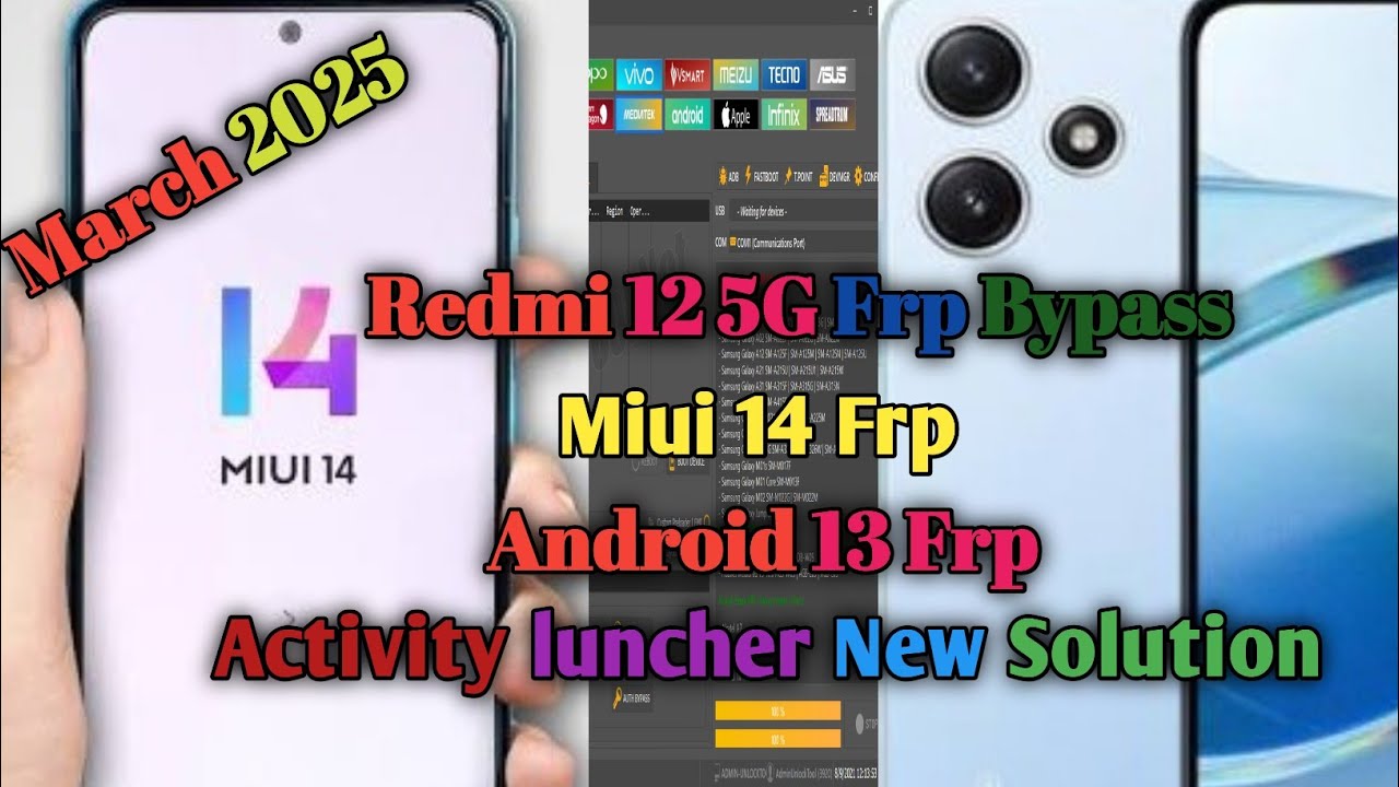 Redmi 12 5G Frp Bypass BY Unlock Tool ! Redmi Mi Redmi 12 5G Frp Bypass BY Unlock Tool ! Redmi Mi