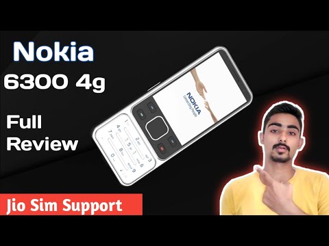 Nokia 6300 4g With Jio Sim Support || Nokia 6300 4g only ₹2200