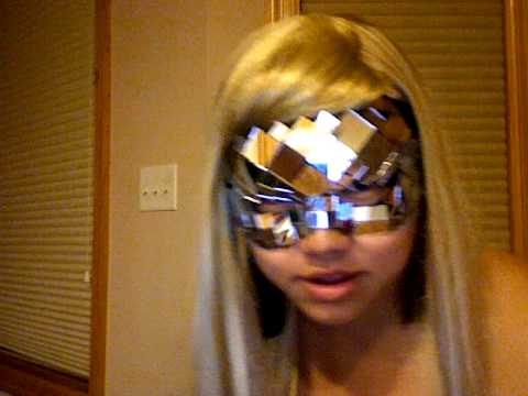 lady gaga poker face mask. LOL Lady Gaga Poker Face