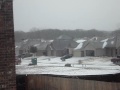 Princeton Texas - Red Truck Can't get into Garage due to ICE!