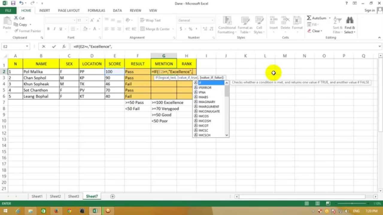 stack ranking excel template download