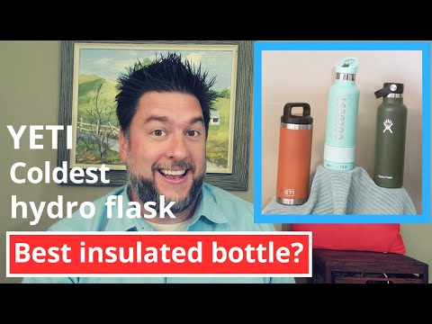 Coldest Water Bottle vs YETI vs Hydro Flask: Best Insulated bottle? #YETI #TheColdestWaterBottle