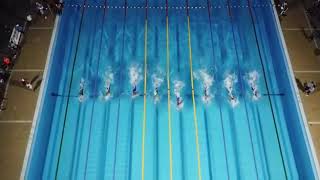 Campeonato Nacional Interligas de Natación con Aletas - Final 100 Mts Varones Mayores