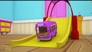 Колеса У Автобуса - Песенки Для Детей - The Wheels On The Bus - Nursery Rhymes
