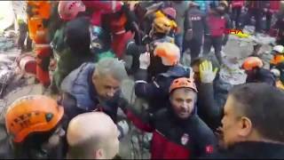 Bakan Soylu Incelemelerde Bulunurken 1 Kişi Daha Kurtarıldı