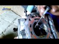 Engine overhaul halfcut CBR 150 Fi / bongkar mesin turun cyl block & head Engine overhaul halfcut CBR 150 Fi / bongkar mesin turun cyl block & head