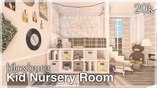 Bloxburg - Kid Nursery Room Speedbuild